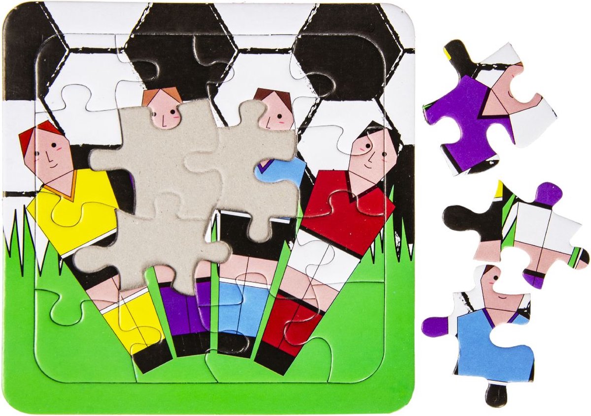 3 Stuks Voetbal Puzzel - Puzzels - Legpuzzels - STEM - Educatief