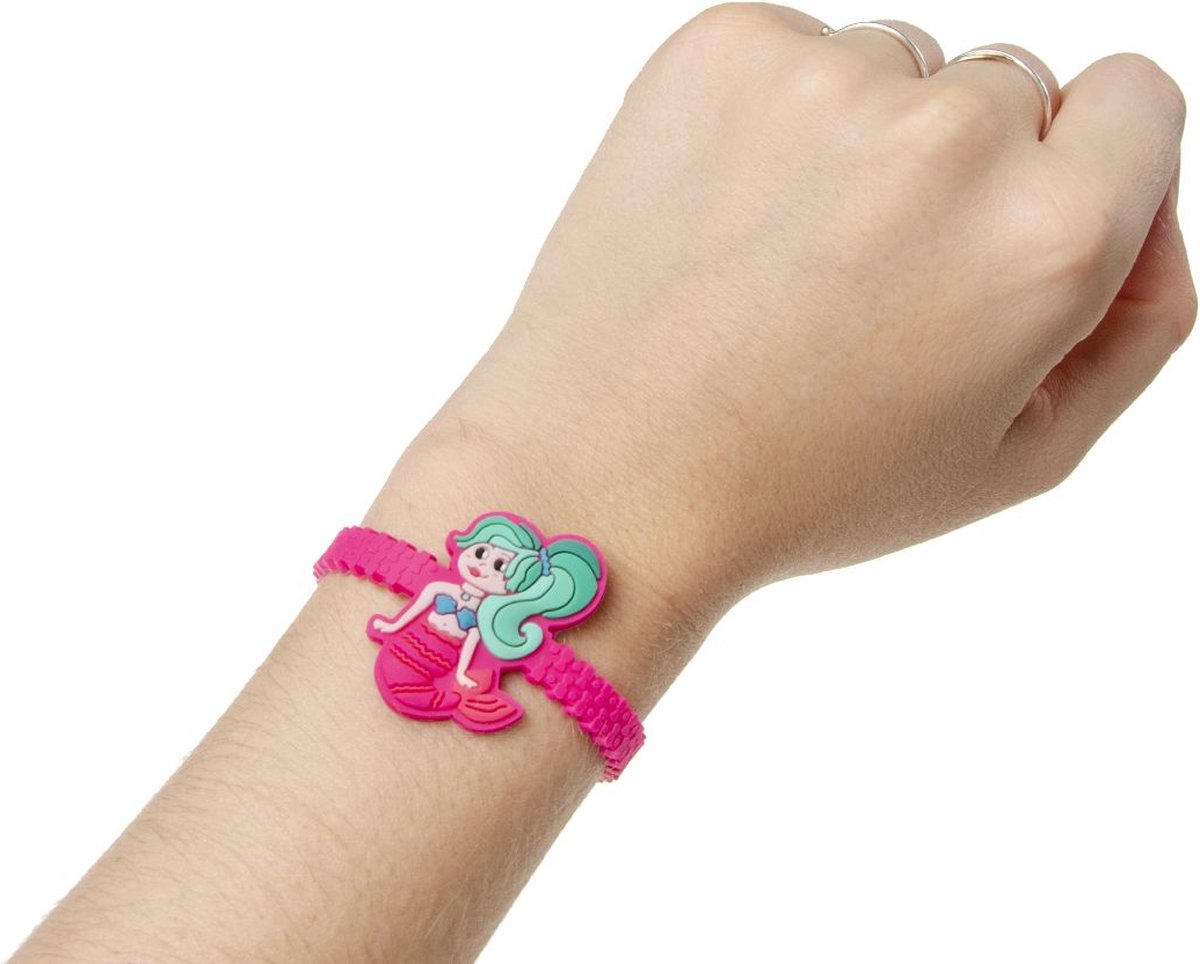 Armbanden Zeemeermin - Uitdeelcadeautjes - Voor Kinderen - Traktatie - 12 Stuks image 2