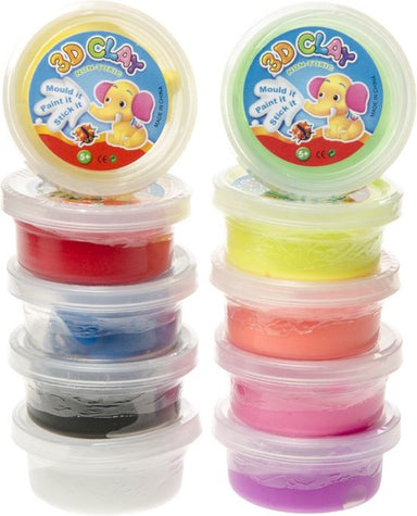 Kneed je eigen Stuiterbal - 12 STUKS - Stuiterballen - Bouncing Putty - Cadeau - 5cm